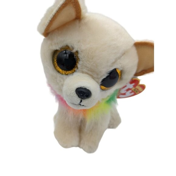 TY Beanie Boos Chewey the Dog 6'' soft toy plush stuffed animal collectible BNWT - Picture 2 of 9